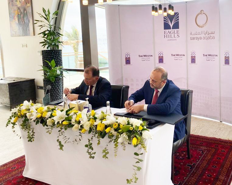 Saraya Aqaba Hosts the Contract Signing of its Second Star Hotel Finishing Works.